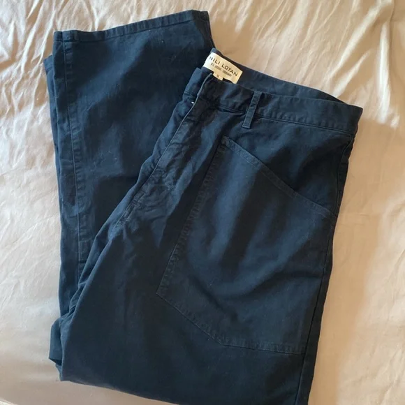 Nili Lotan Shon pant in black - Picture 2 of 6